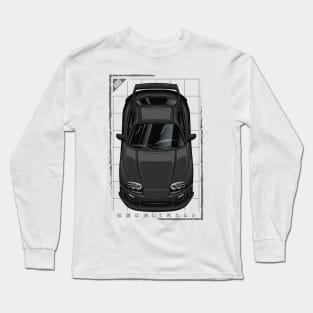 Supra JZA80 MKIV (Black Metallic) Long Sleeve T-Shirt